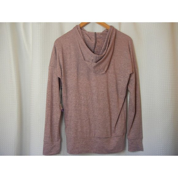 Skechers walk wear, light weight polyester blend, summer hoody, mauve XS nwt - Picture 2 of 5